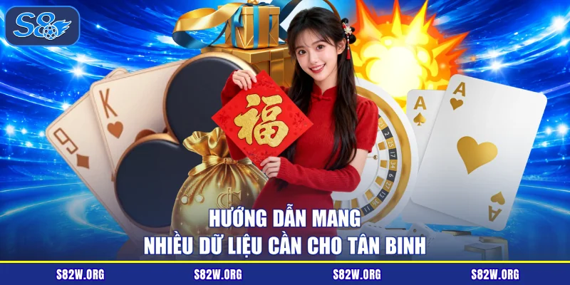 Hướng dẫn mang nhiều dữ liệu cần cho tân binh